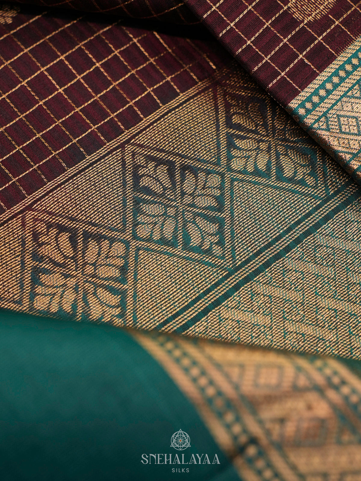 Brown Soft Silk Saree
