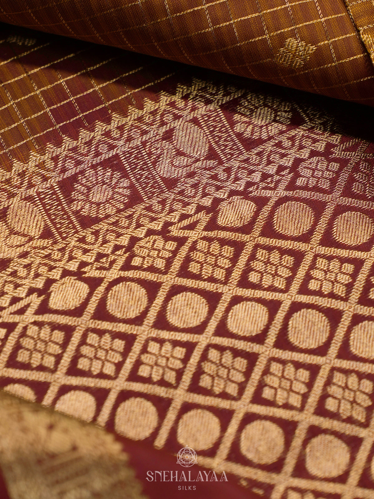 Mustard Soft Silk Saree