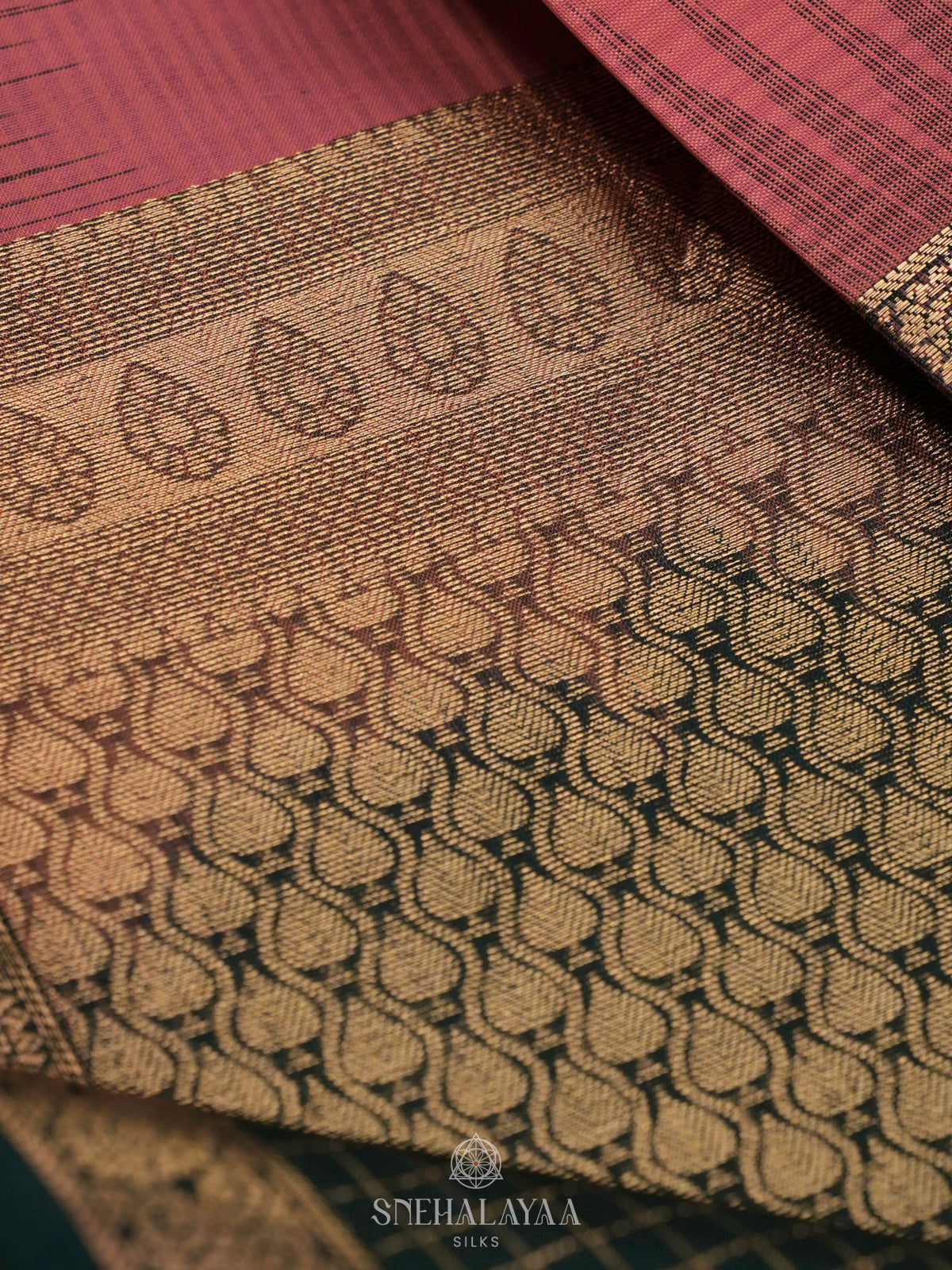 Peach Soft Silk Saree
