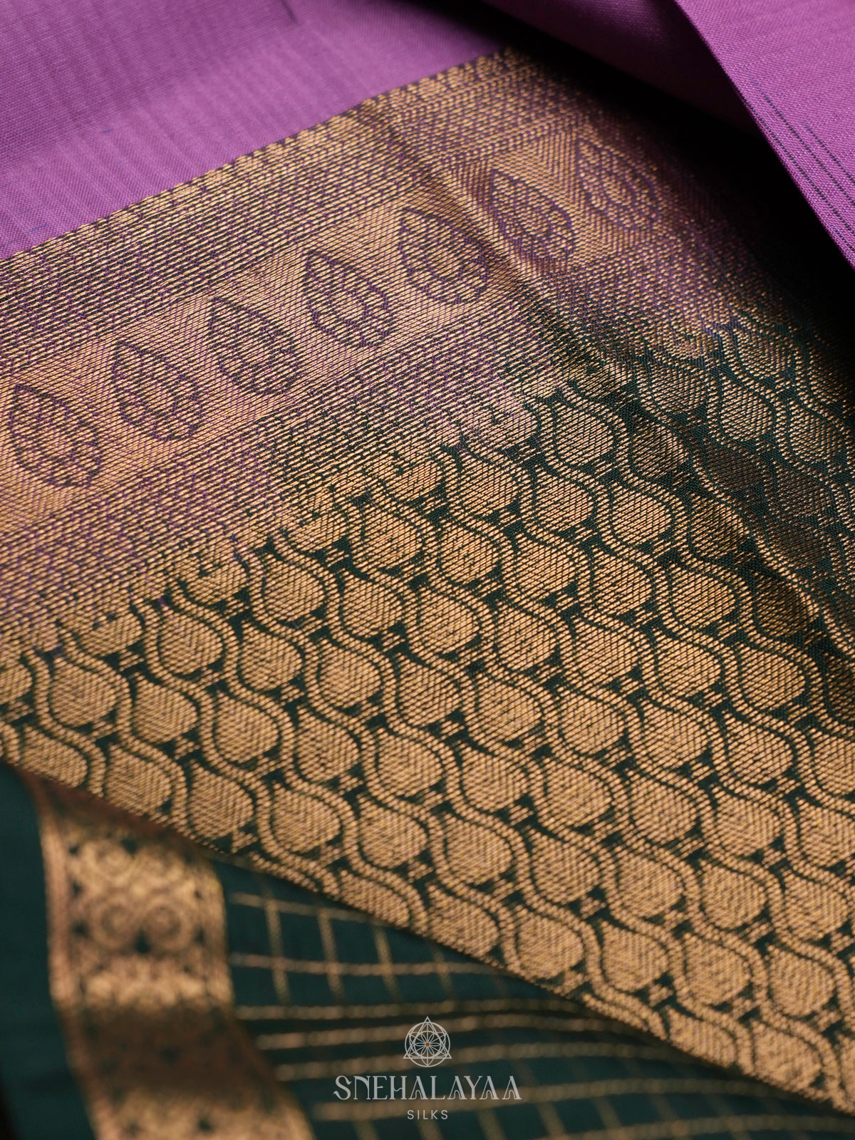 Lavender Soft Silk Saree