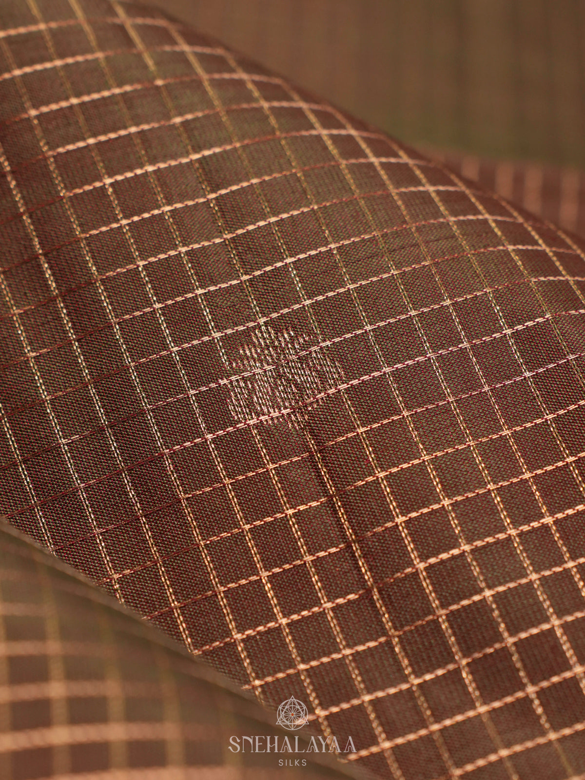 Brown Soft Silk Saree