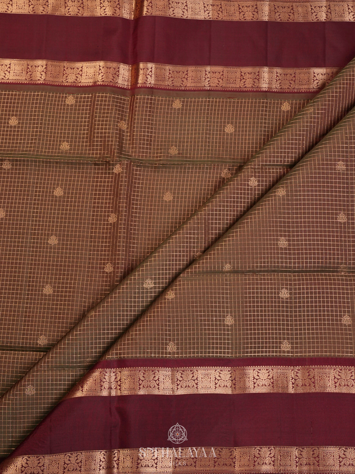 Brown Soft Silk Saree