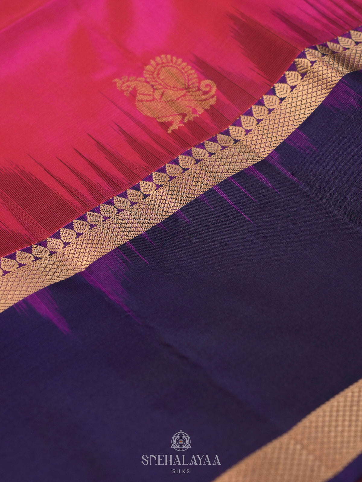 Pink Soft Silk Saree