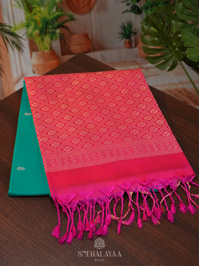 Green Soft Silk Saree