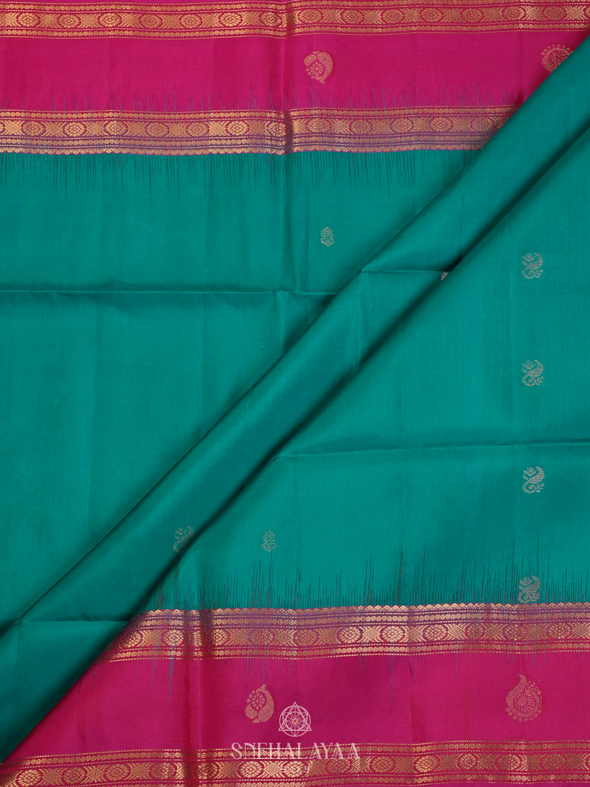 Green Soft Silk Saree