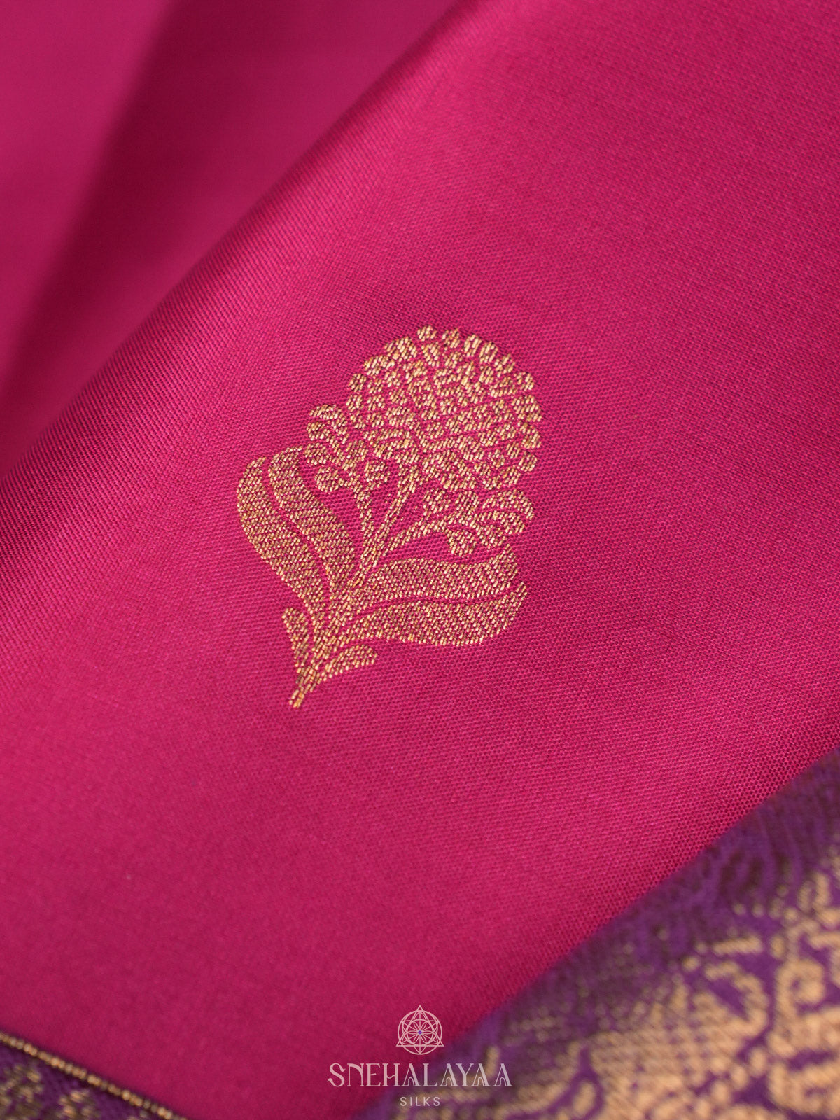 Pink Kanjivaram Silk Saree
