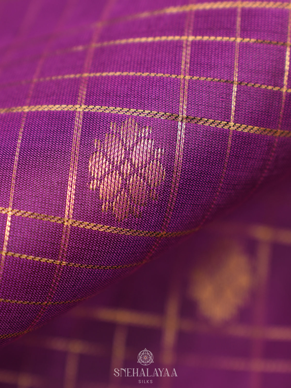 Magenta Pink Kanjivaram Silk Saree