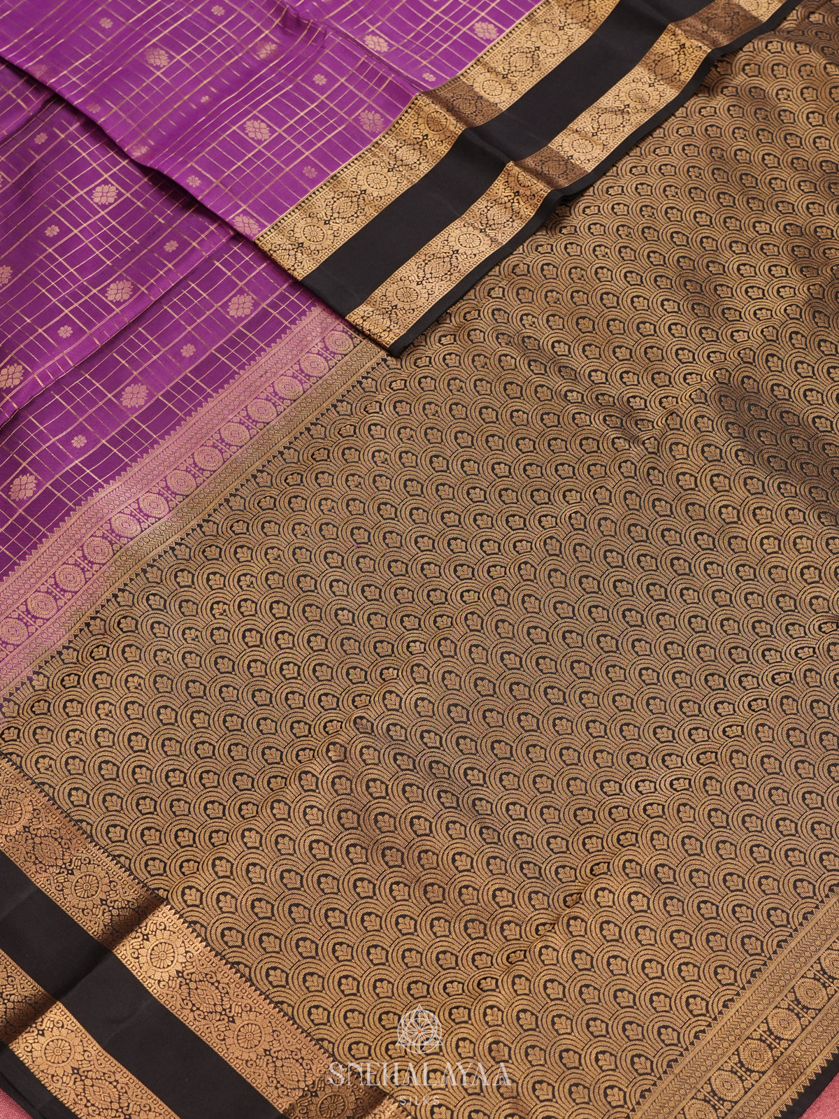 Magenta Pink Kanjivaram Silk Saree