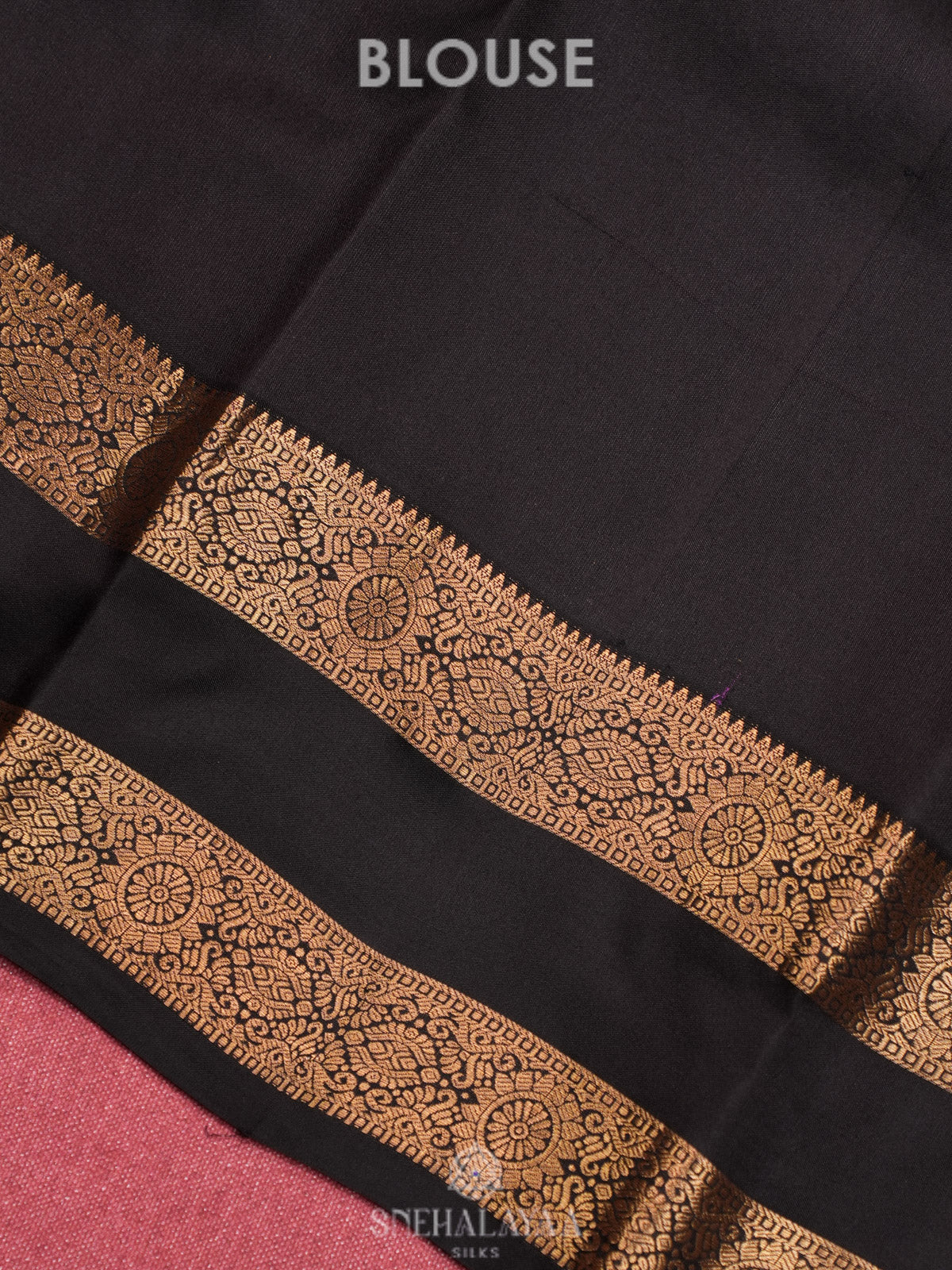Purple Kanjivaram Silk Saree