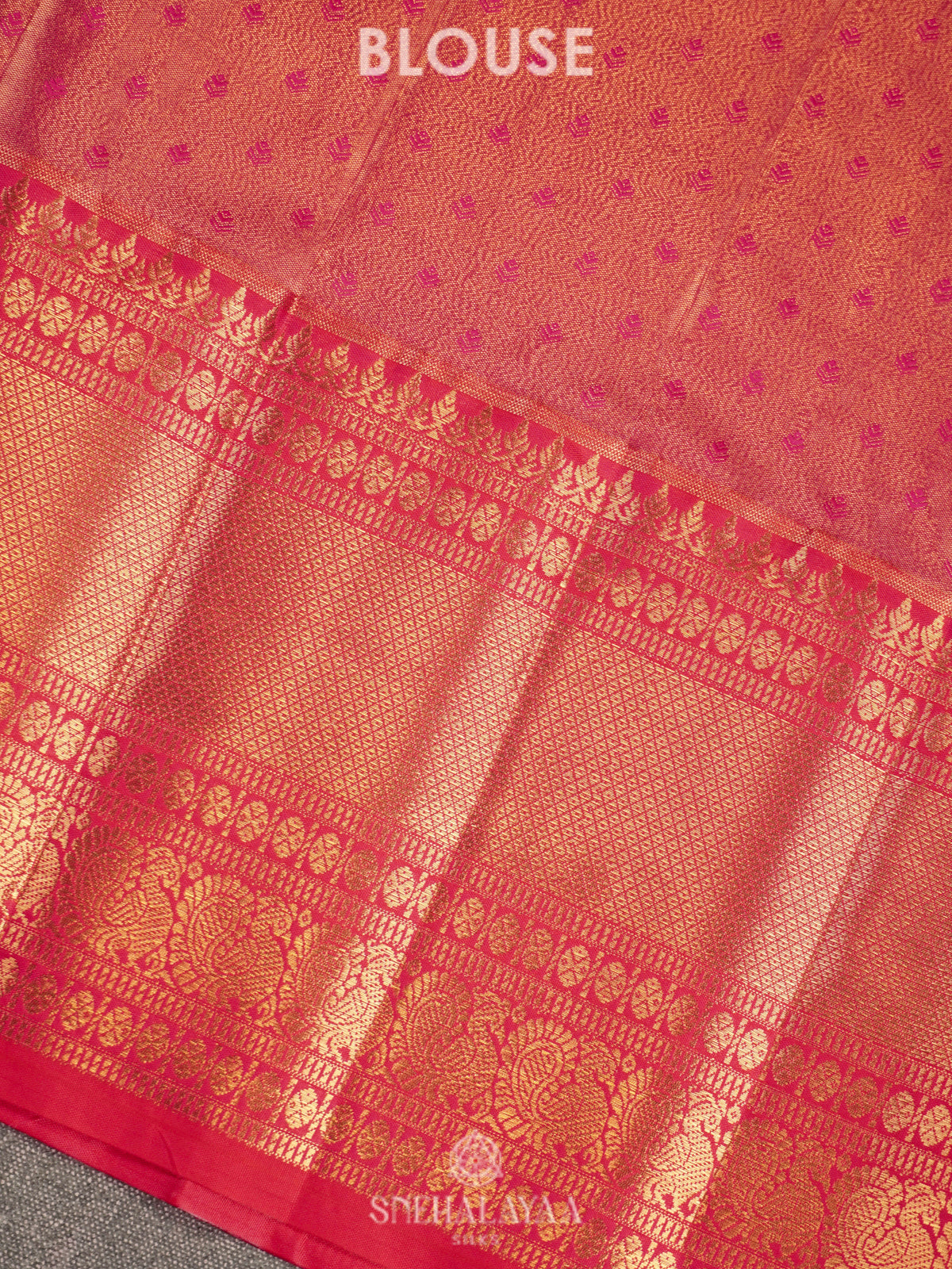 Yellow Art Silk Saree