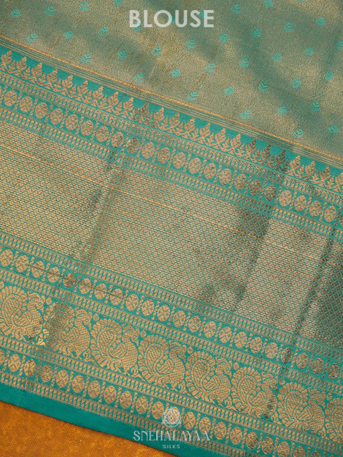 Peach Art Silk Saree