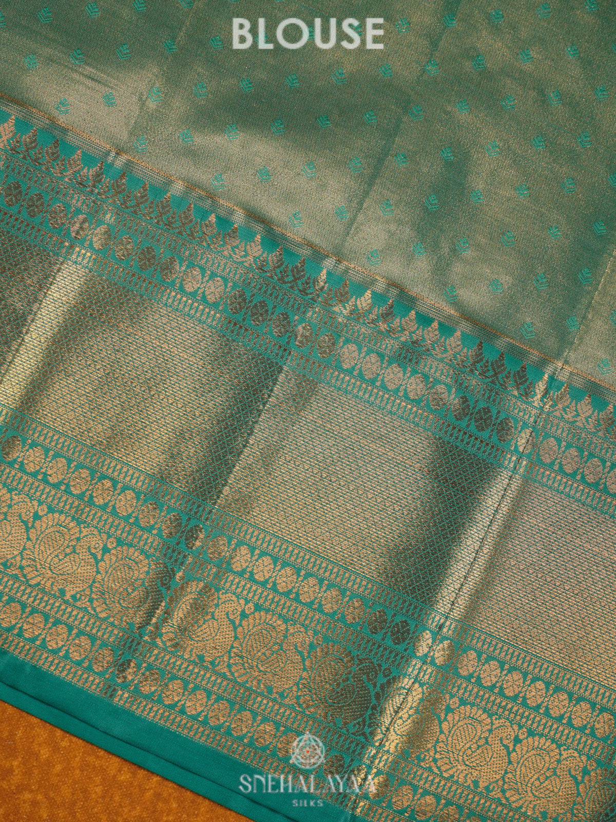 Peach Art Silk Saree
