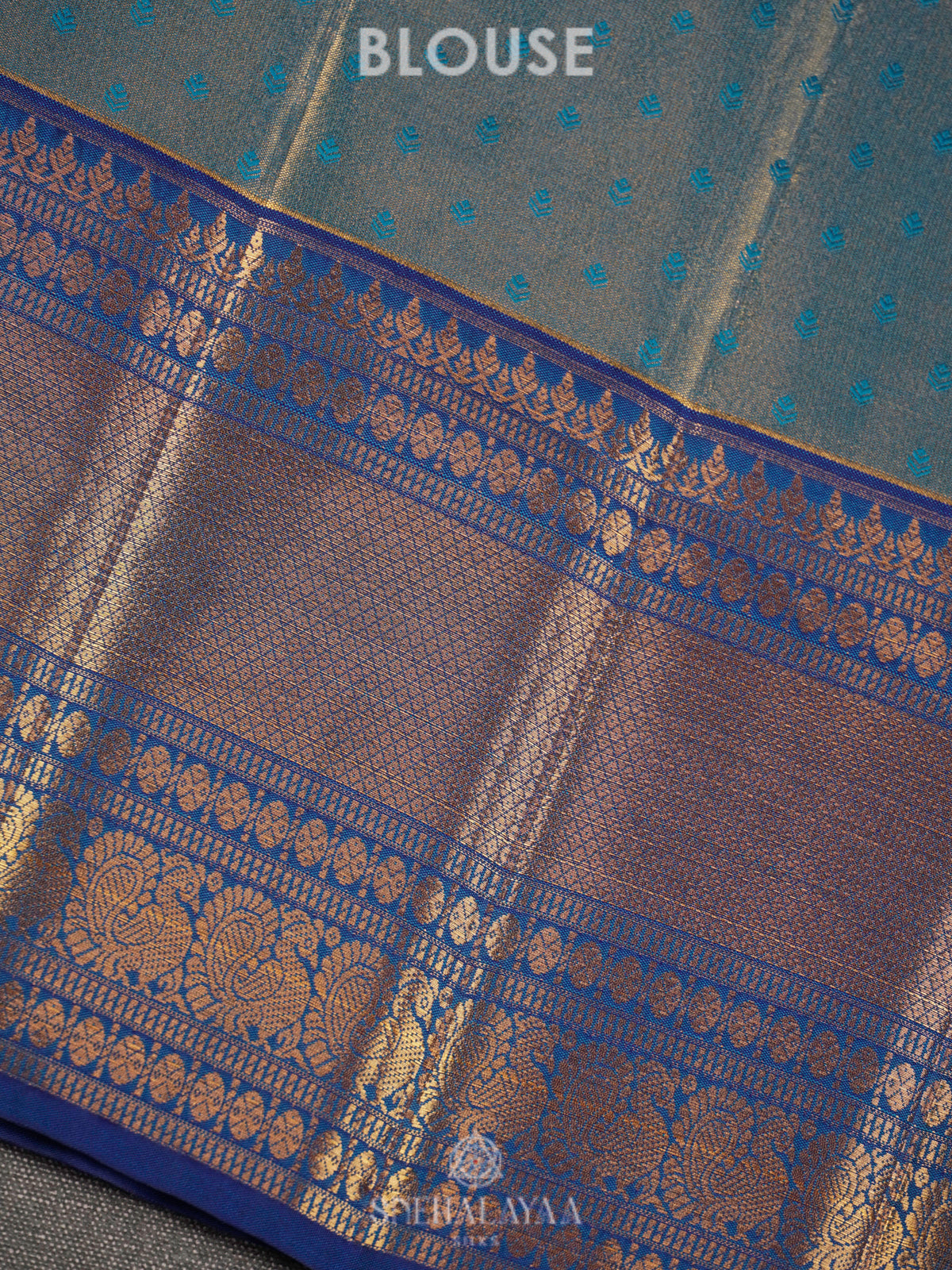 Orange Art Silk Saree
