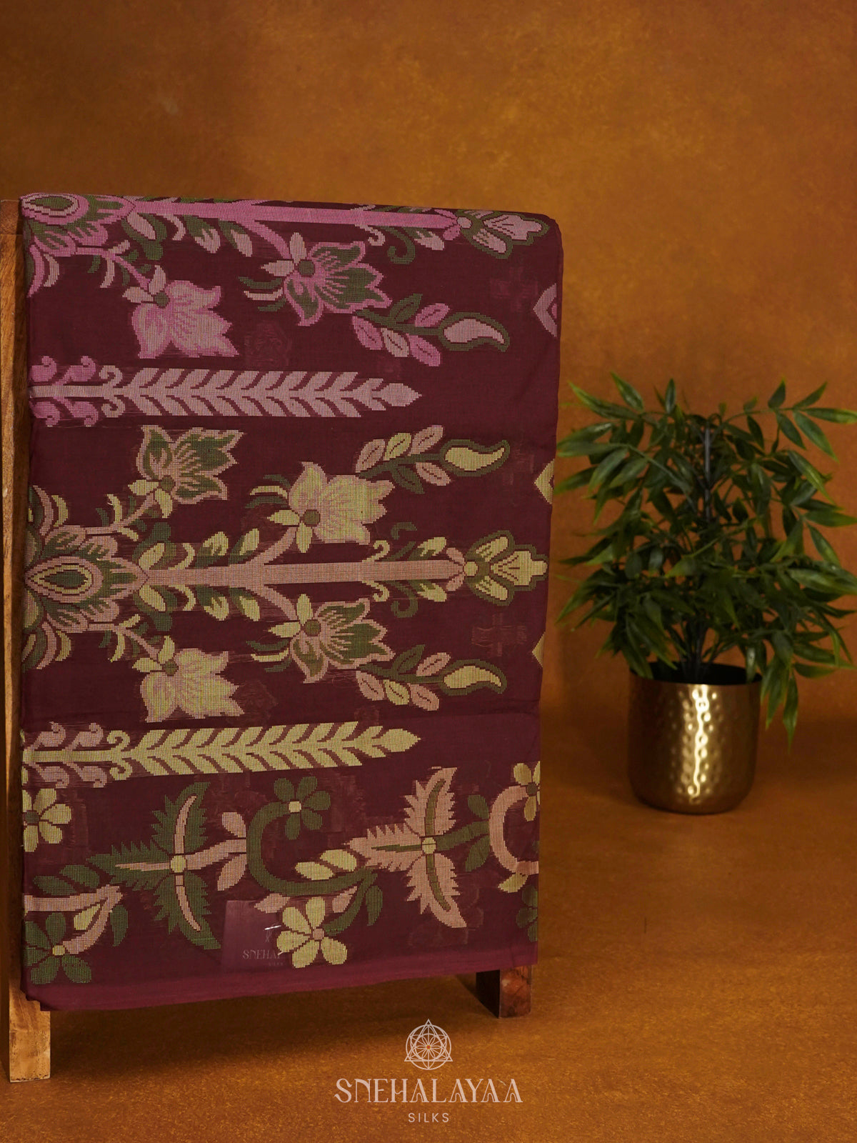 Brown Bengal Cotton Saree