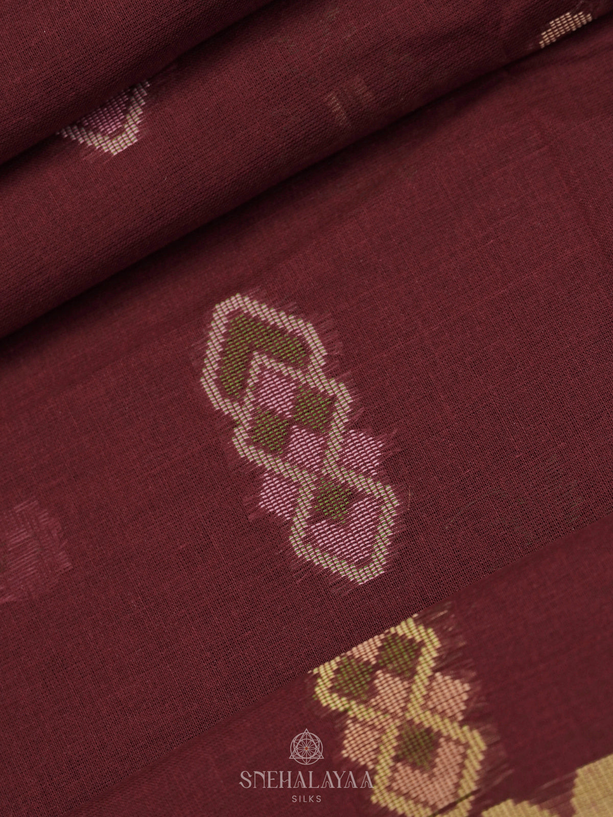 Brown Bengal Cotton Saree
