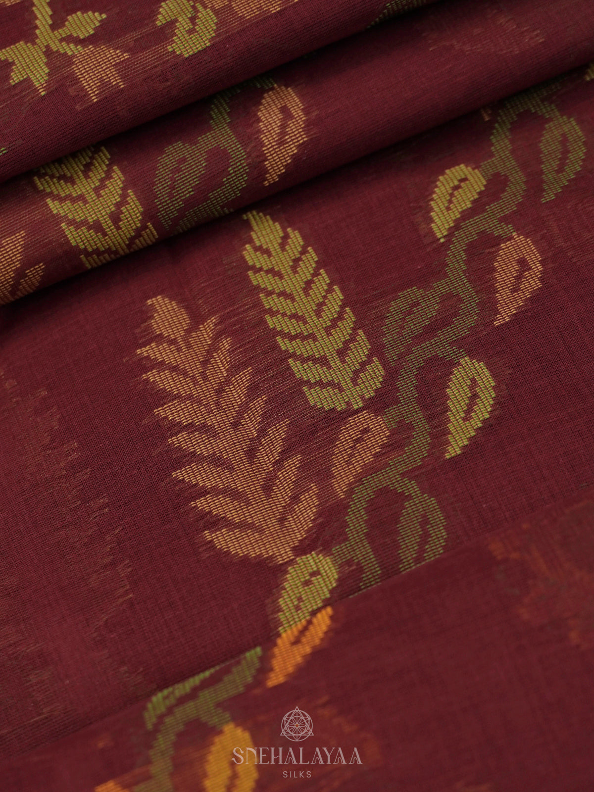 Brown Bengal Cotton Saree