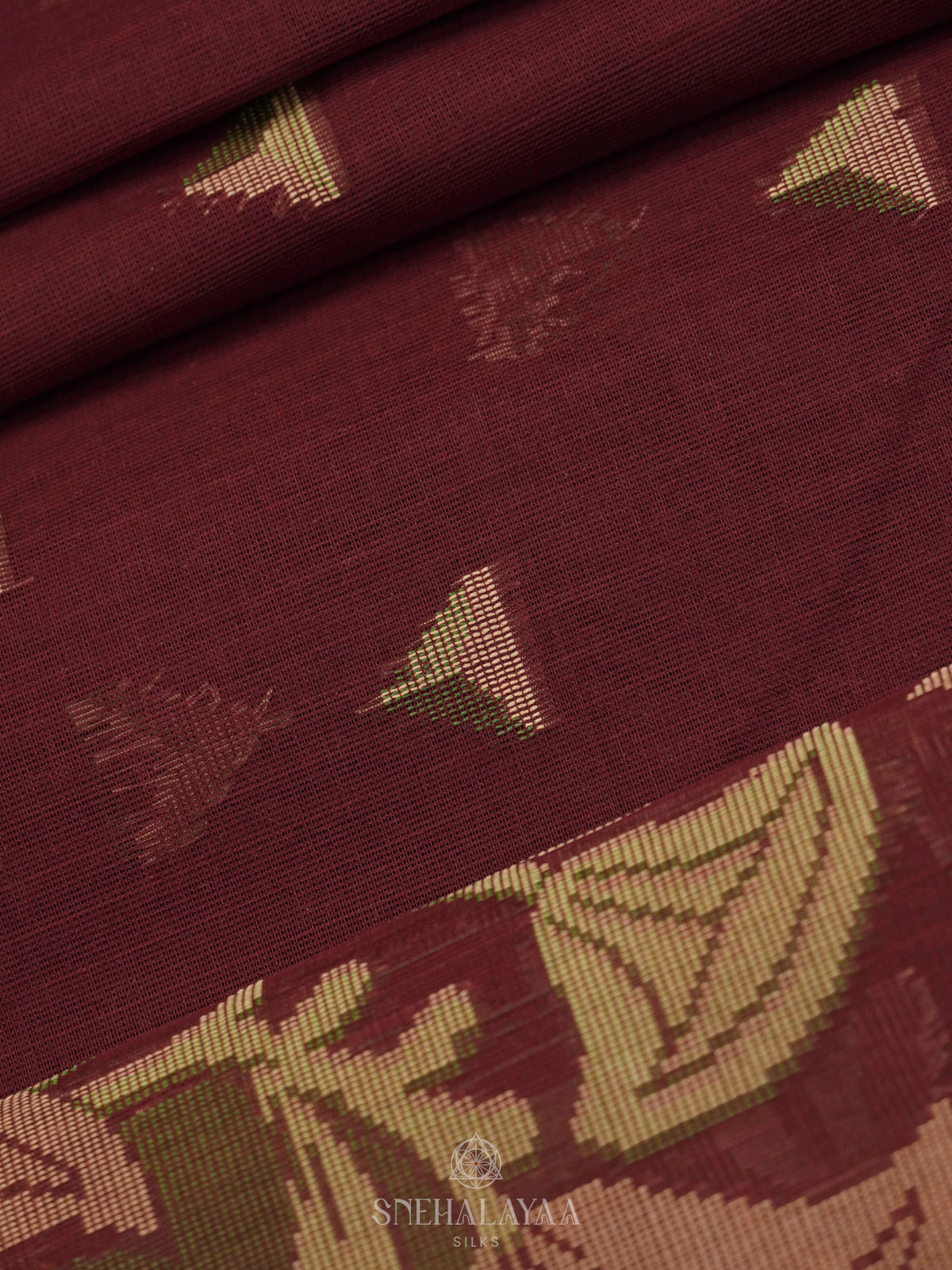 Brown Bengal Cotton Saree