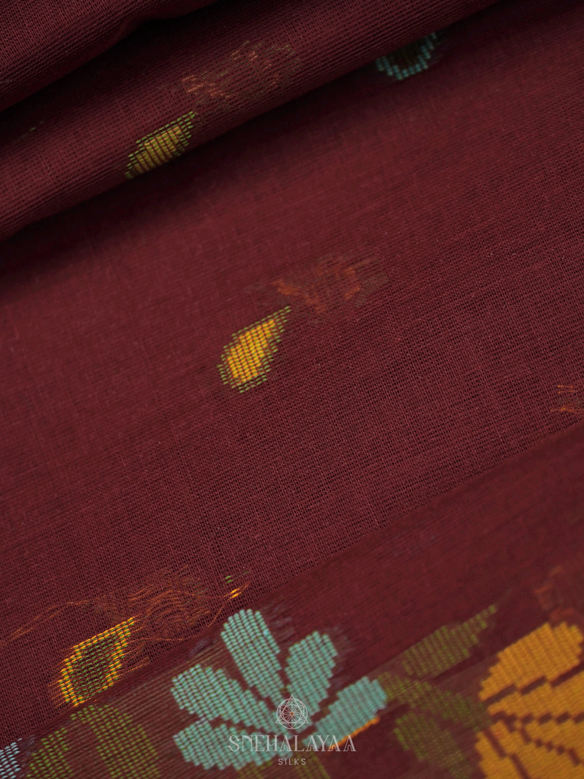 Brown Bengal Cotton Saree