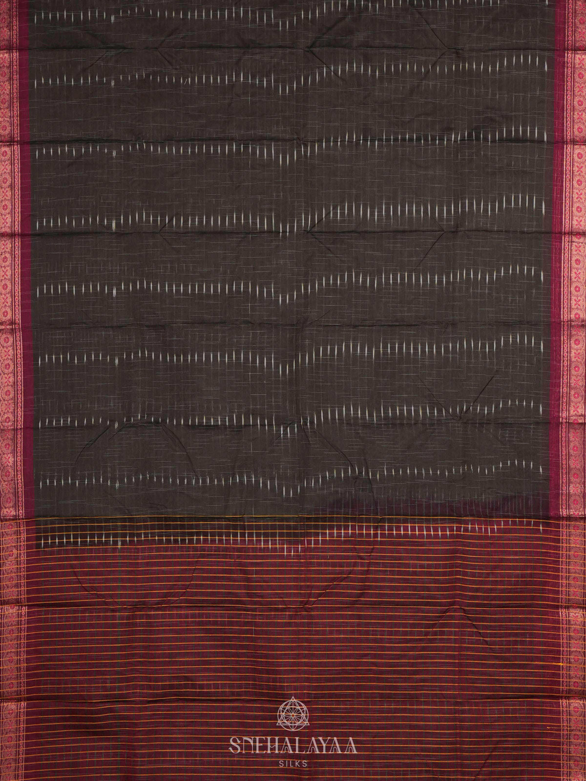 Brown Bengal Cotton Saree