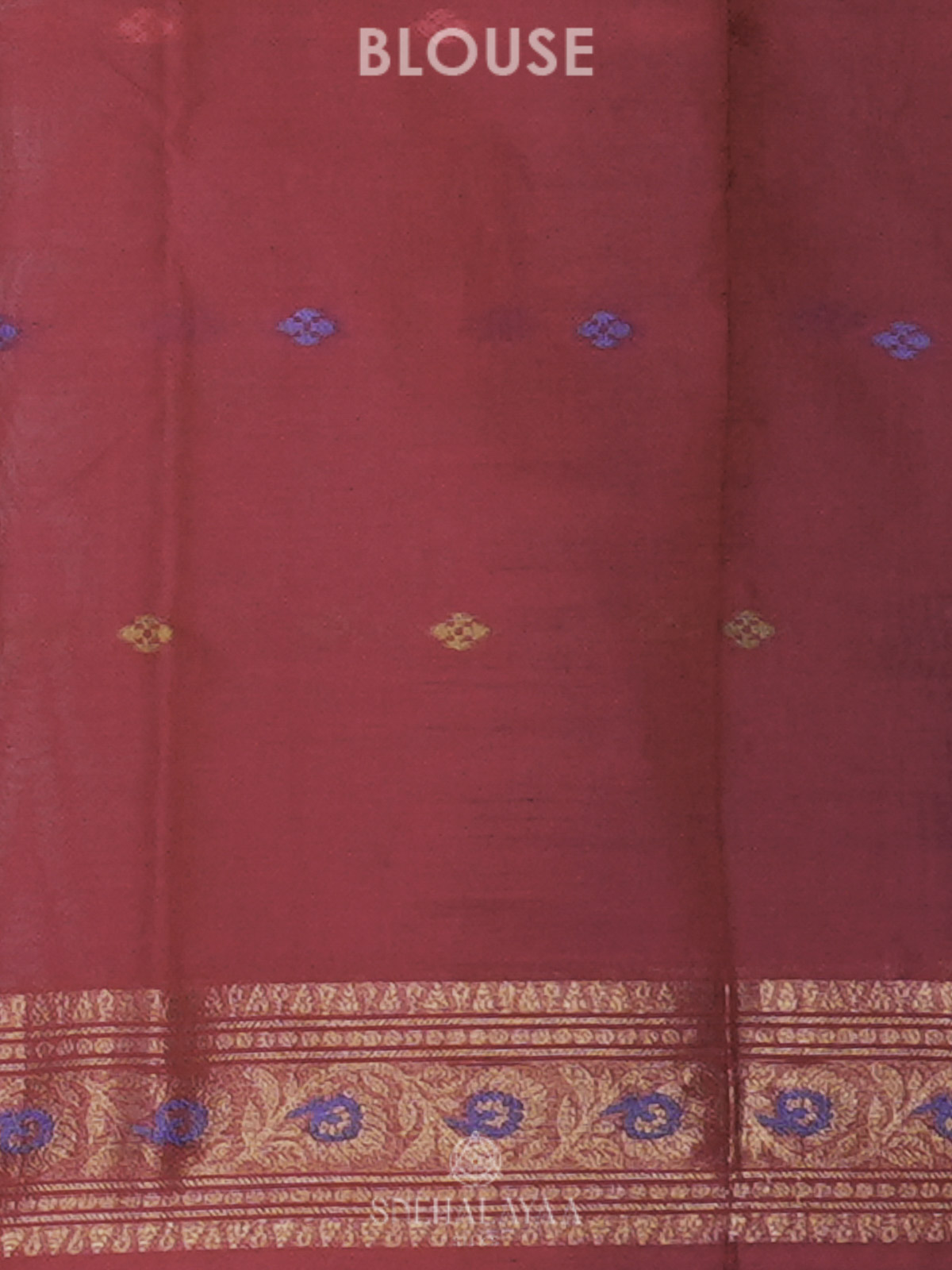 Purple Bengal Cotton Saree