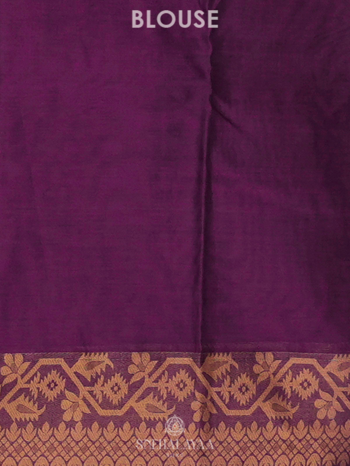 Blue Bengal Cotton Saree