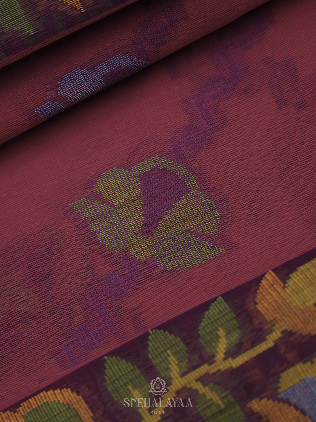 Pink Bengal Cotton Saree