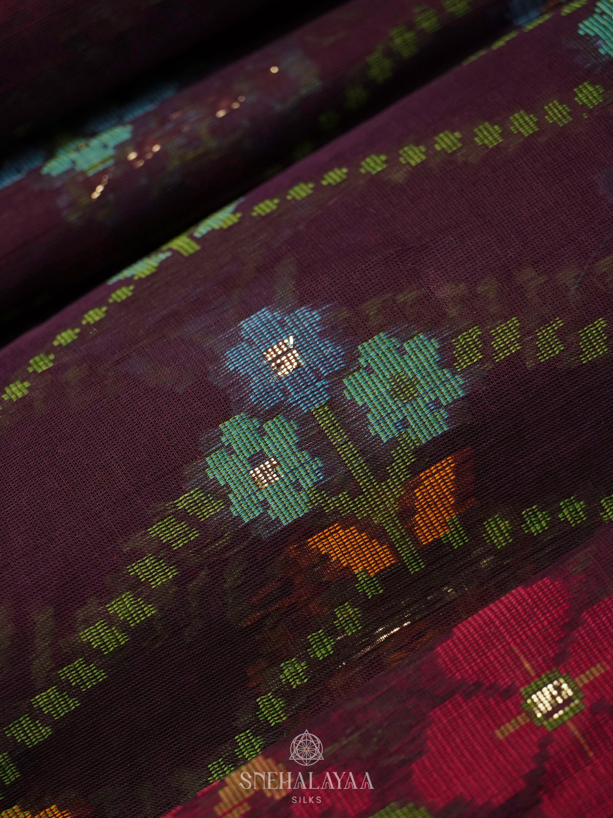 Brown Bengal Cotton Saree