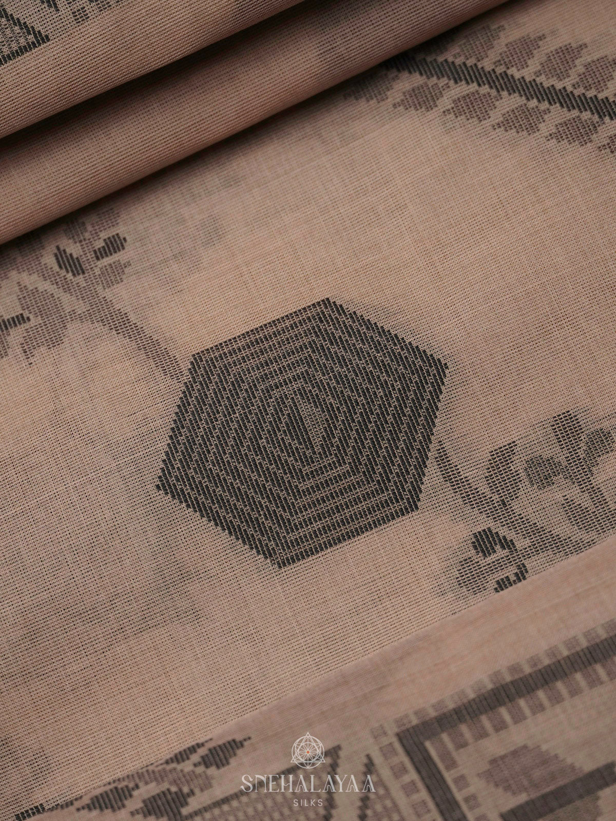 Brown Bengal Cotton Saree