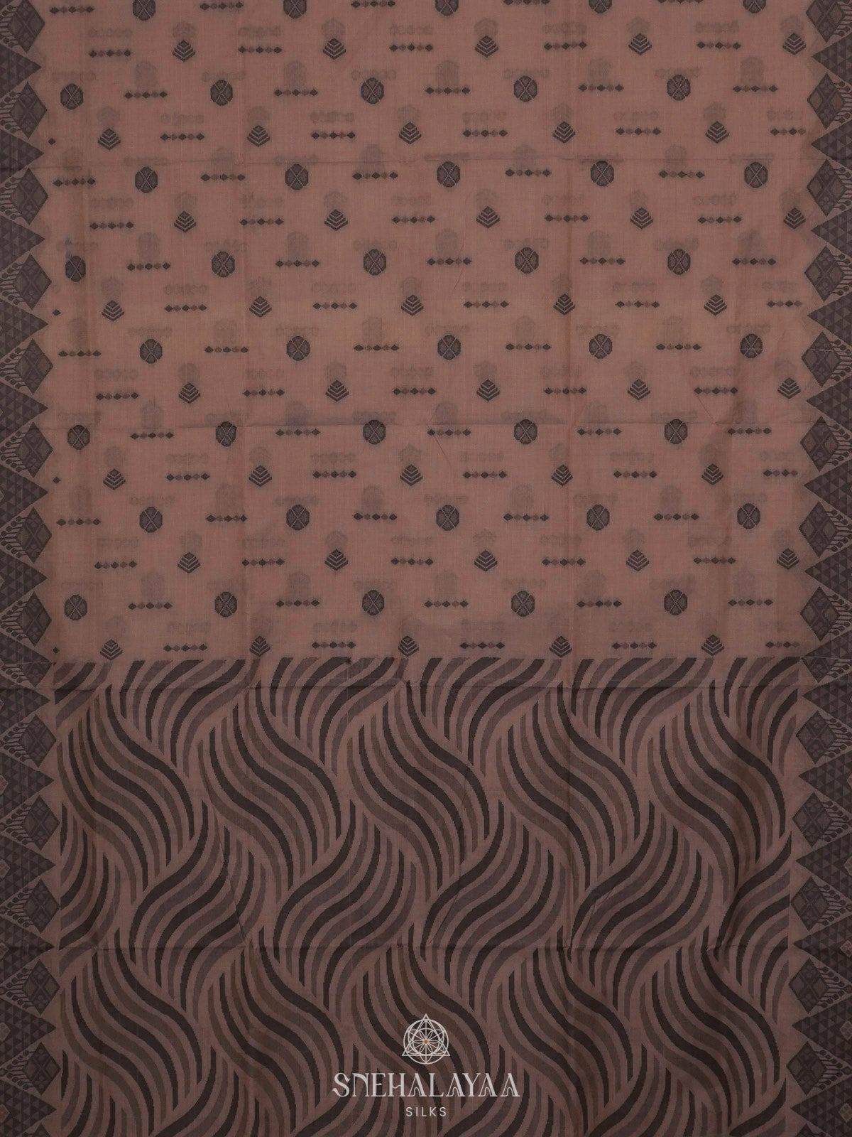 Brown Bengal Cotton Saree