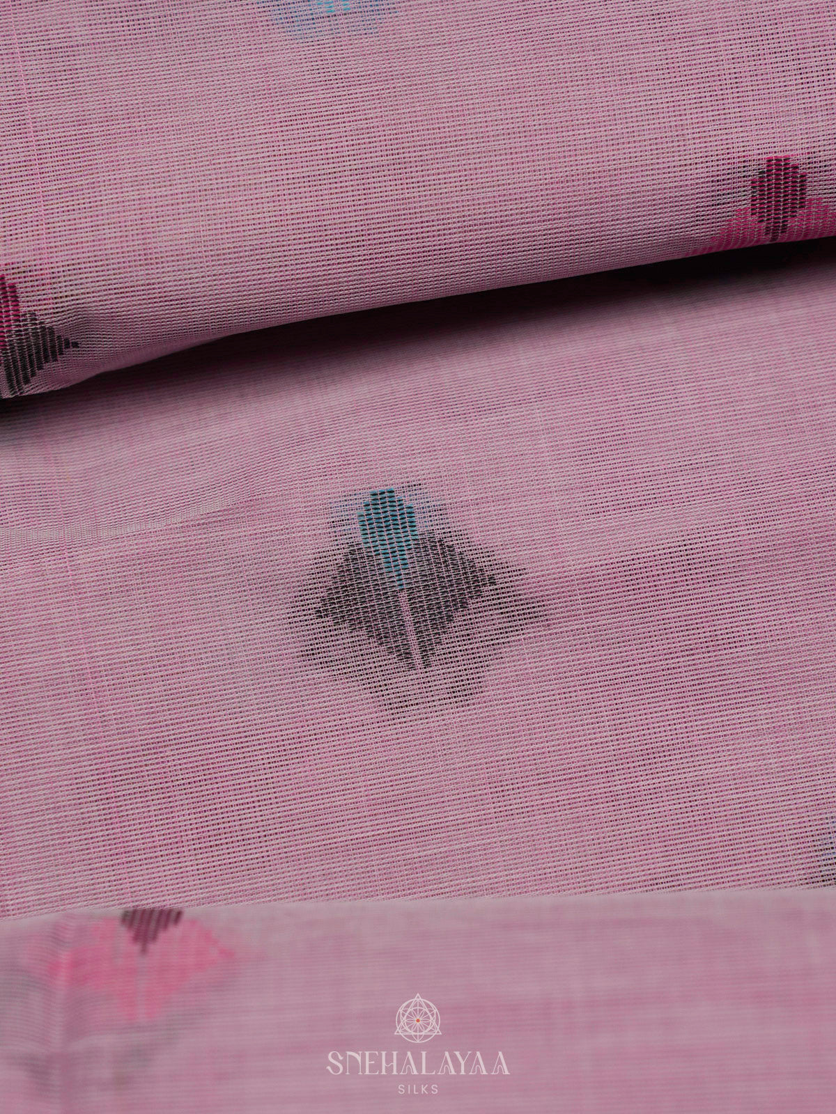 Pink Bengal Cotton Saree
