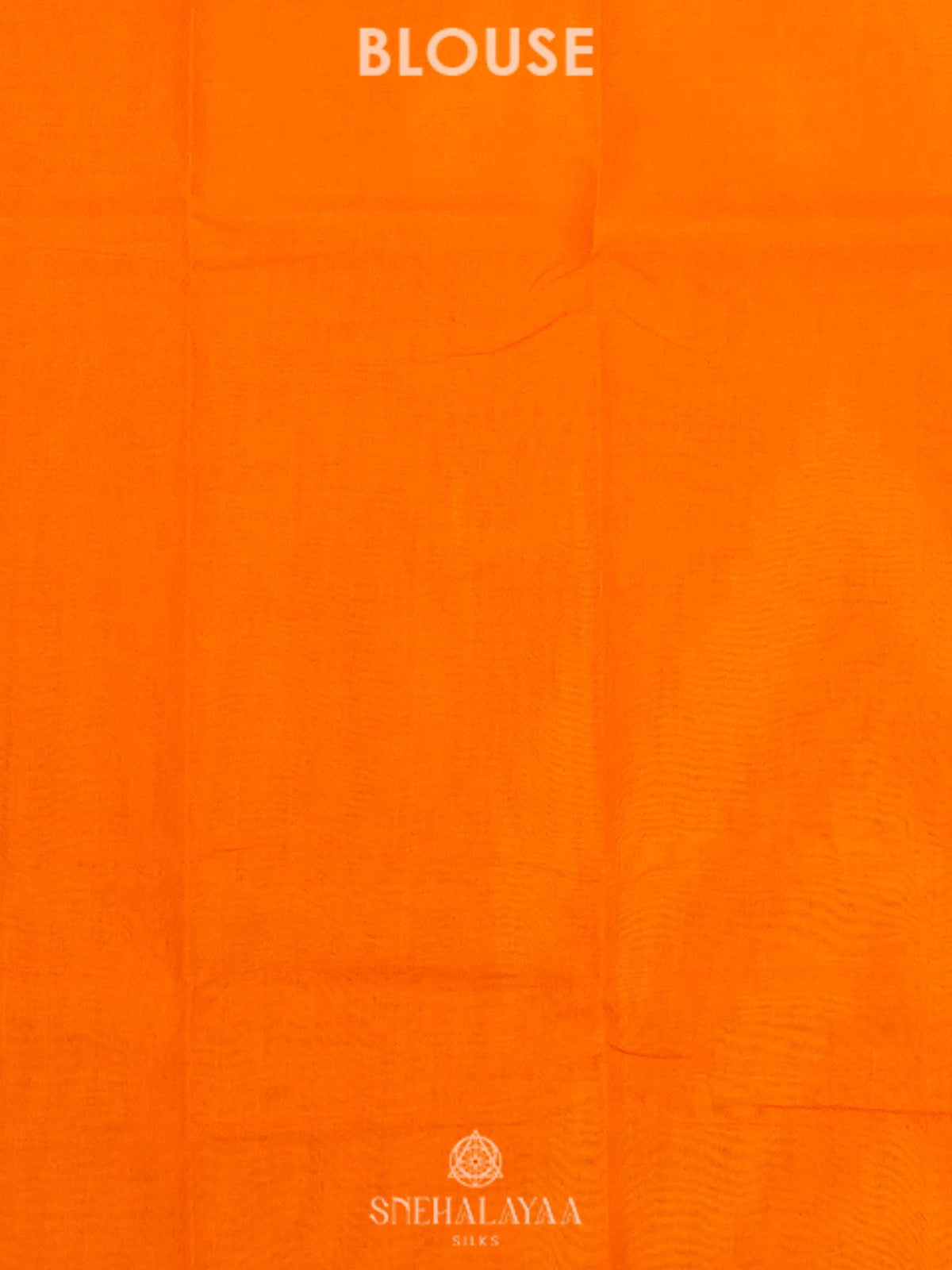 Orange Bengal Cotton Saree