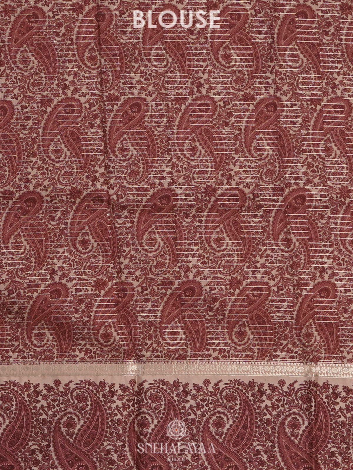 Rose Pink Dola Saree