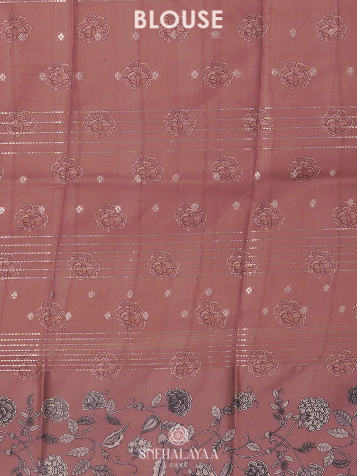 Baby Pink Dola Saree