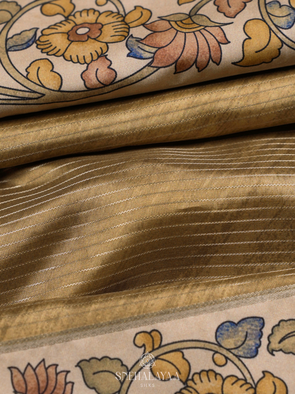 Pale Pink Dola Saree