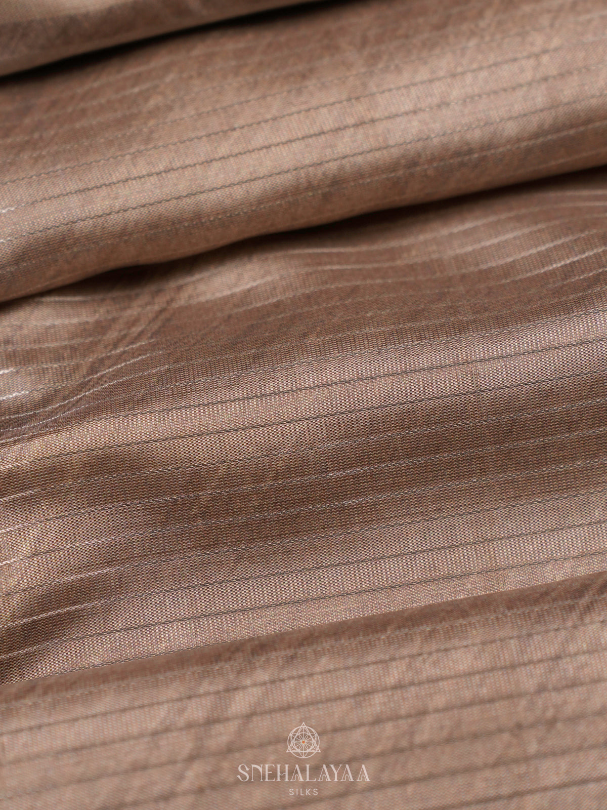 Brown Dola Saree