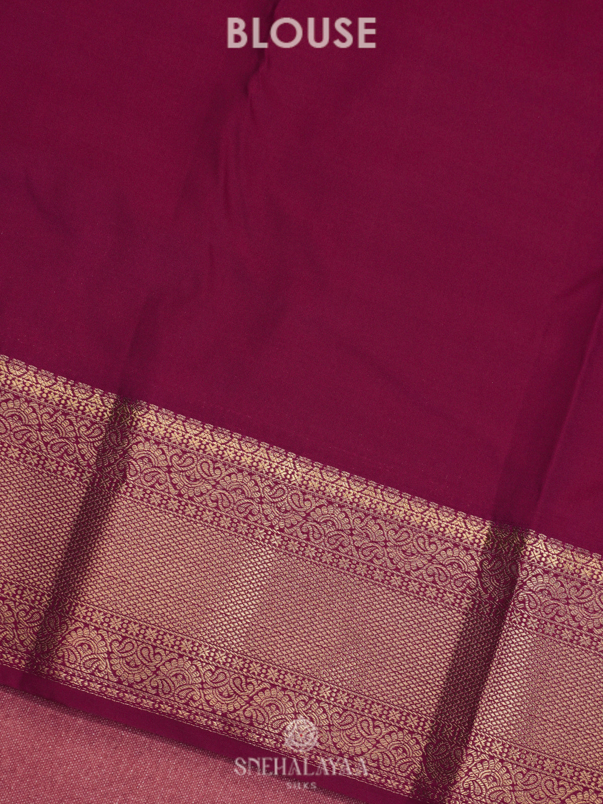 Maroon Art Silk Saree