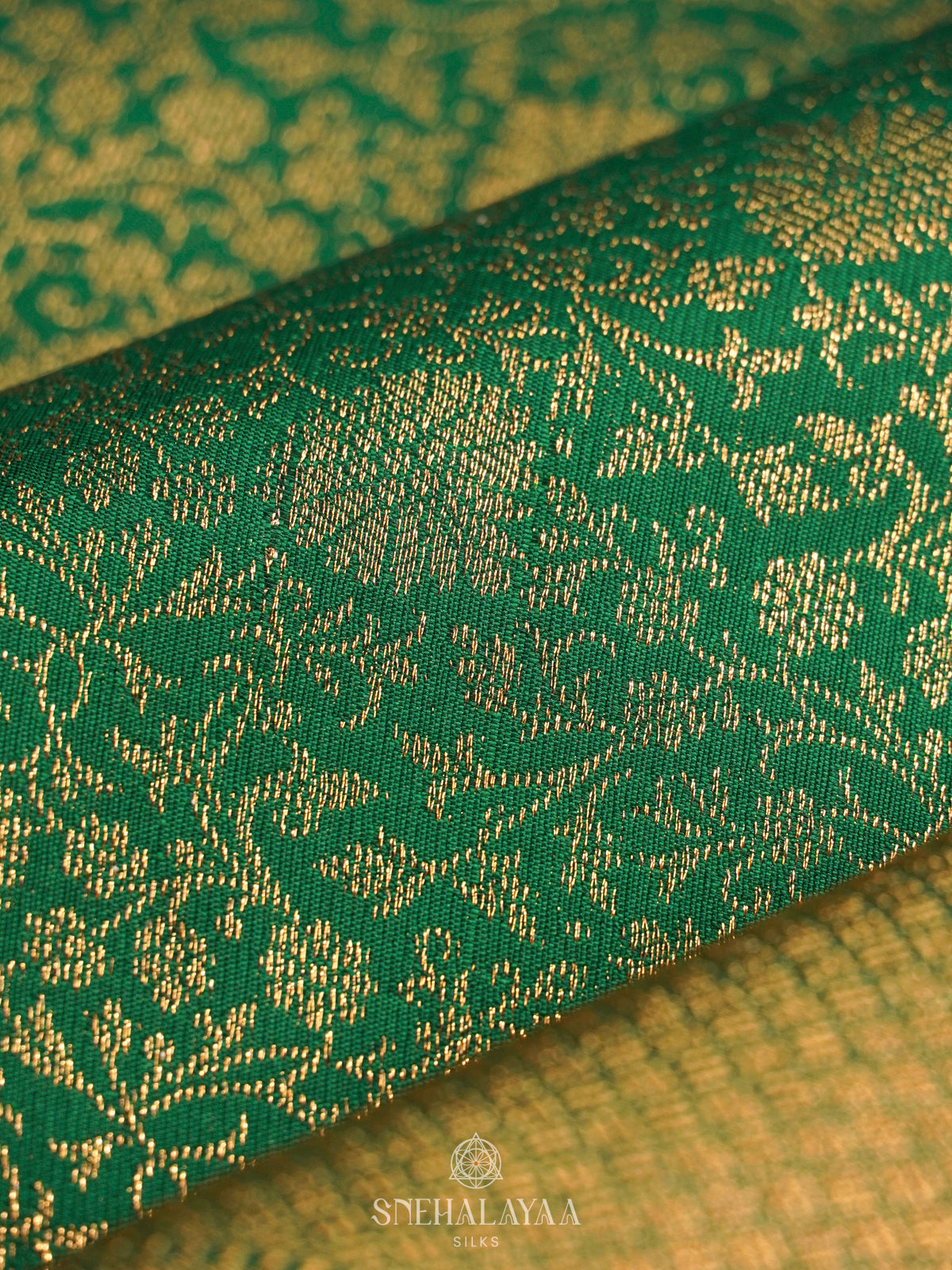Green Art Silk Saree