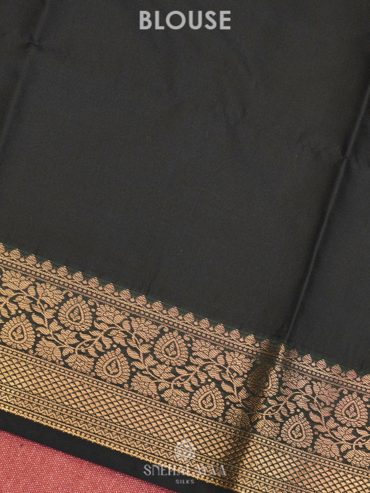 Brown Art Silk Saree