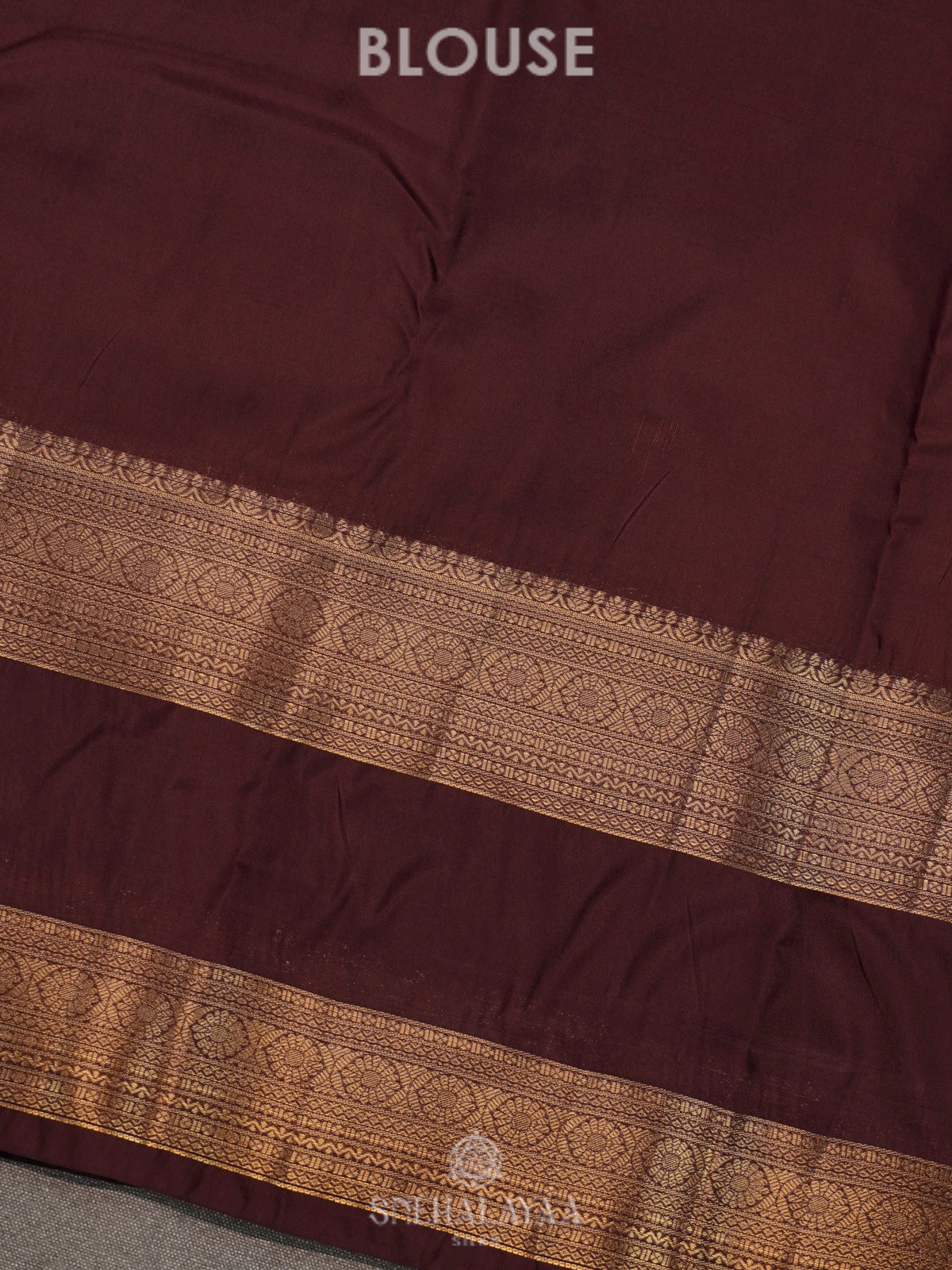 Orange Art Silk Saree