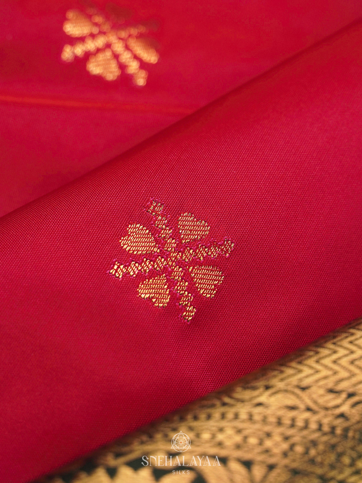 Pink Art Silk Saree