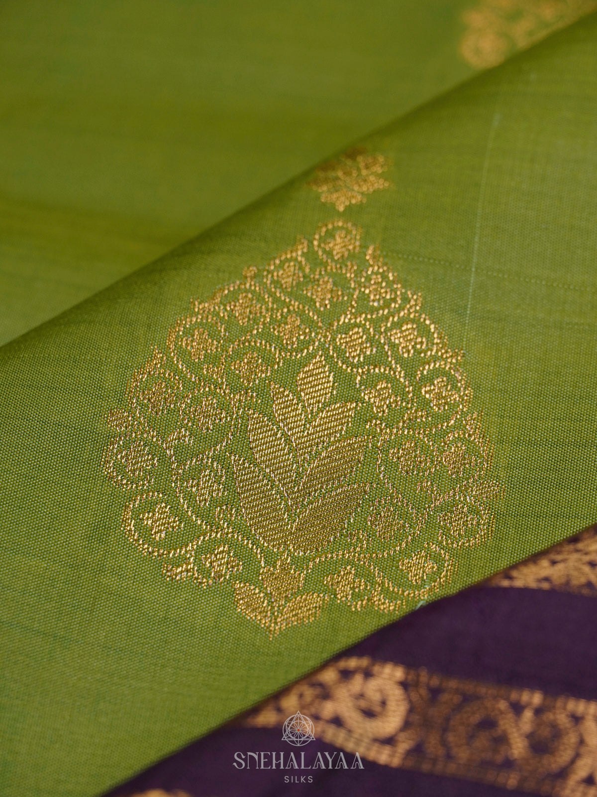 Green Art Silk Saree