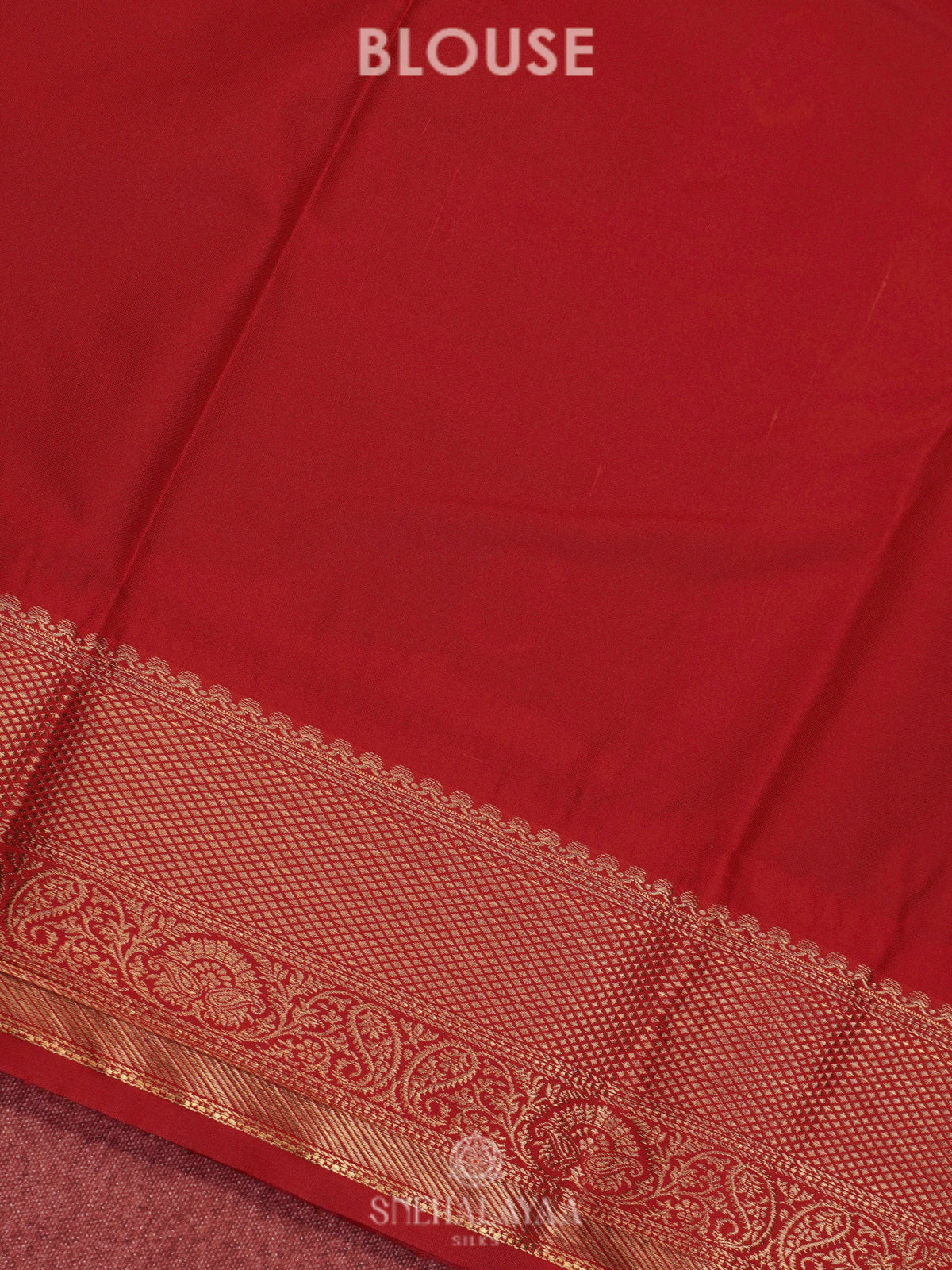Burgundy Art Silk Saree