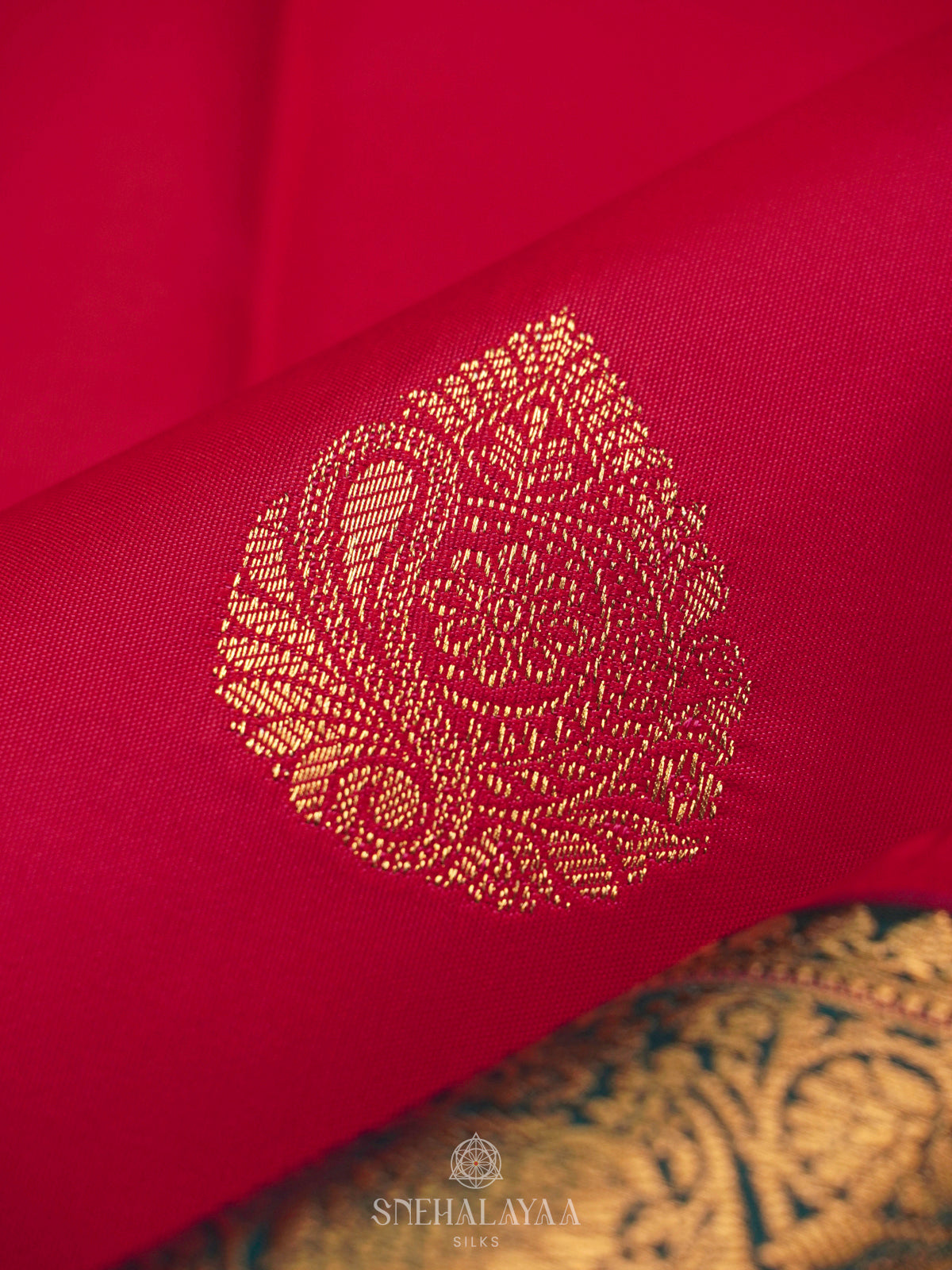 Pink Art Silk Saree