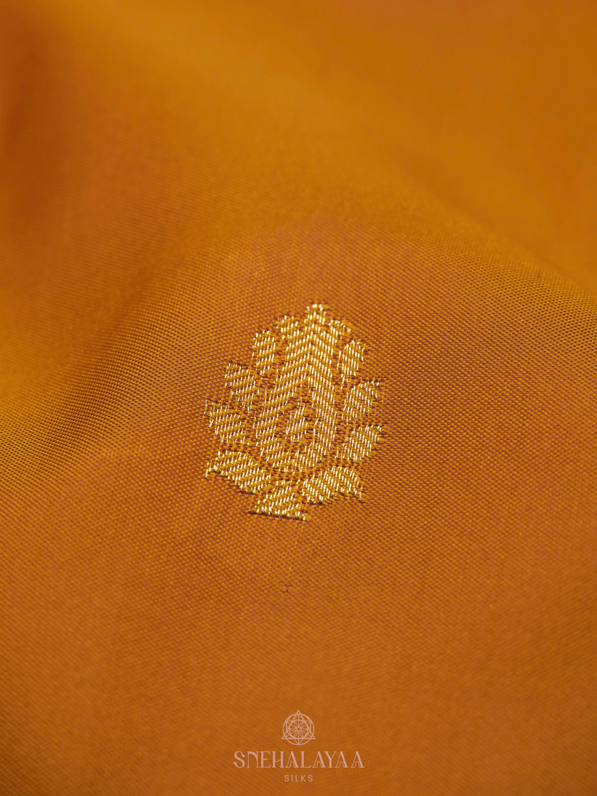 Yellow Art Silk Saree