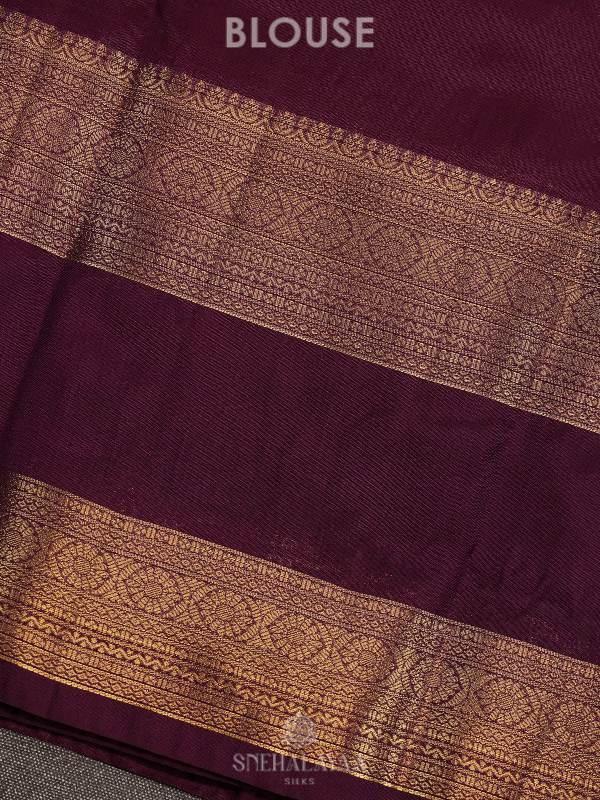 Burnt Orange Art Silk Saree