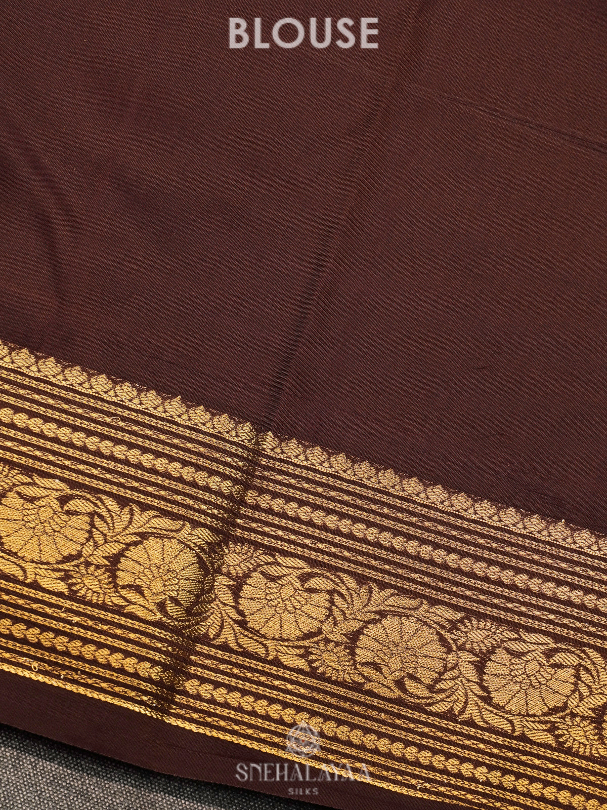 Orange Art Silk Saree