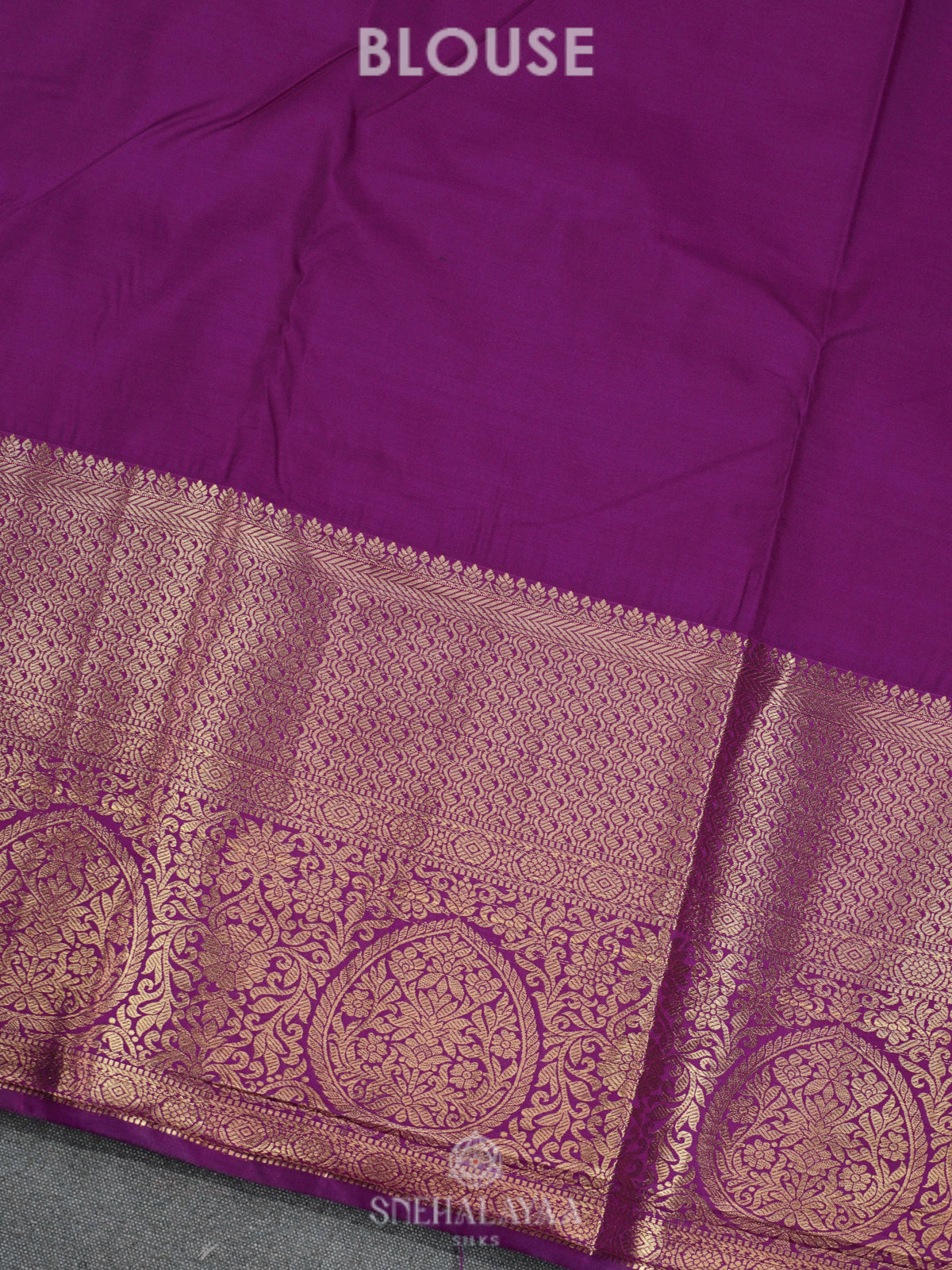 Peacock Blue Art Silk Saree