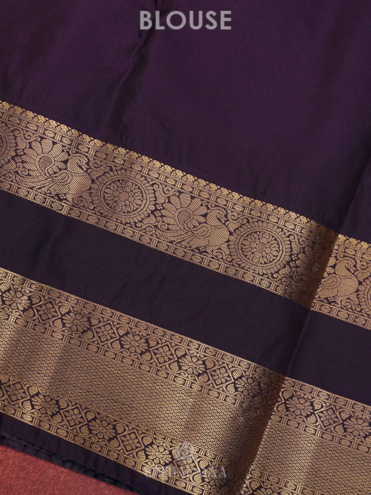 Cream Art Silk Saree