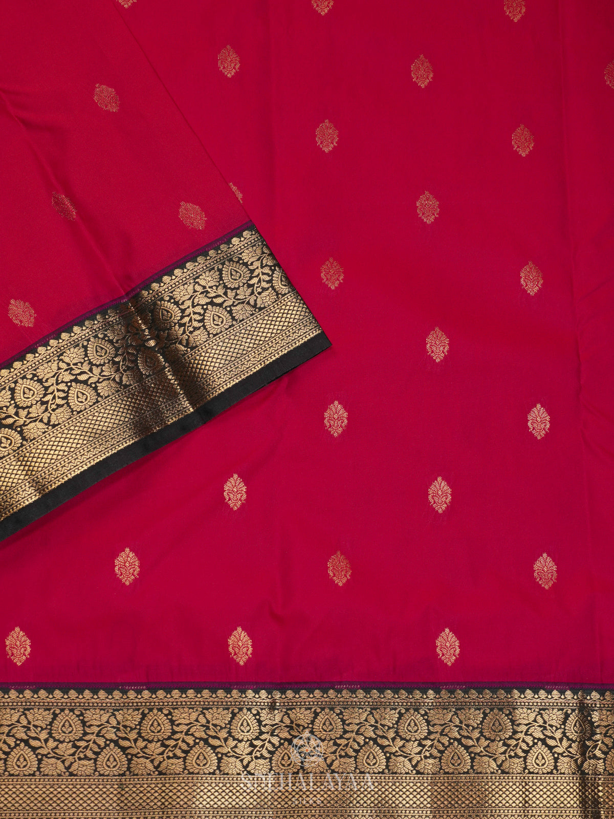 Pink Art Silk Saree
