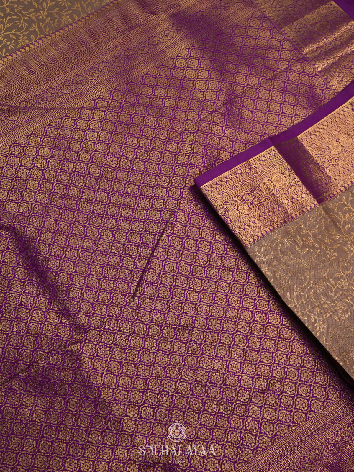 Beige Art Silk Saree